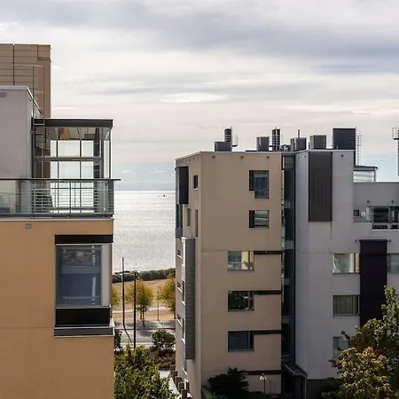 Apartment Spacious With Four Terrace, Sauna, Sea View